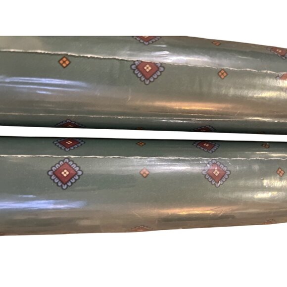 Imperial Wallpaper 2 Bolts Green Burgundy Blue Beige 56.37 Sq Ft Sealed - Picture 2 of 12